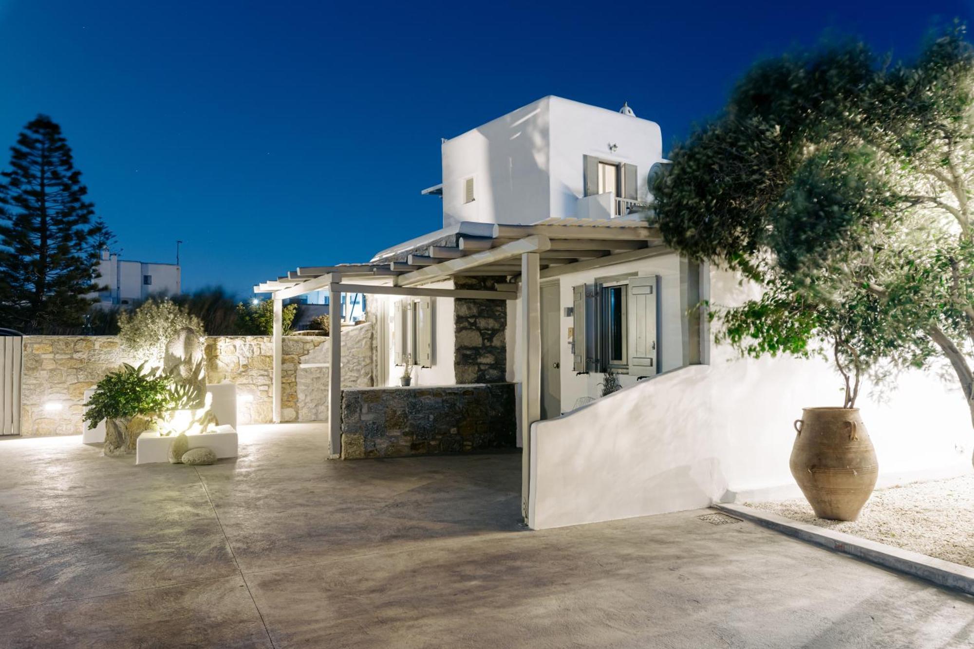 Ferienwohnung White And Grey 2 Mykonos Town Exterior foto