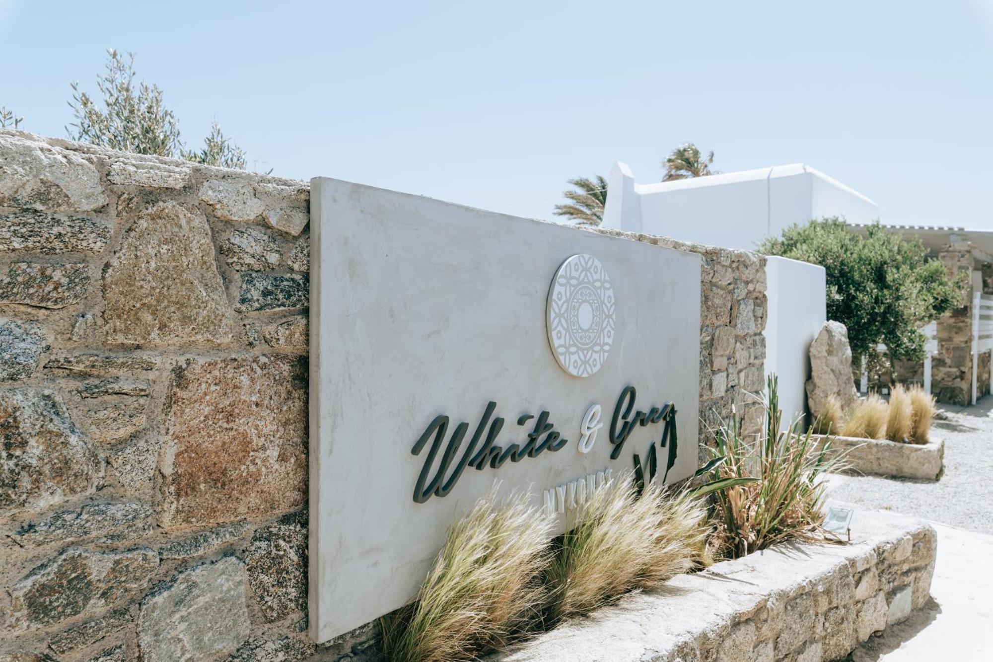 Ferienwohnung White And Grey 2 Mykonos Town Exterior foto
